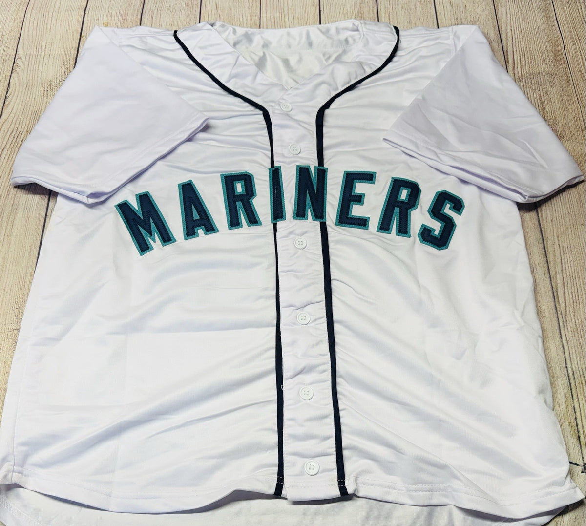 JSA certificate of authenticity for Jamie Moyer autographed Mariners jersey
