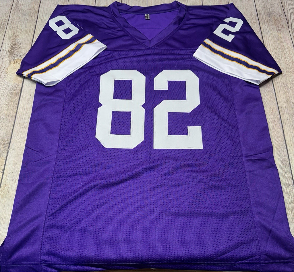 JSA certificate of authenticity for Qadry Ismail autographed Vikings jersey