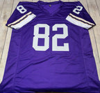 JSA certificate of authenticity for Qadry Ismail autographed Vikings jersey