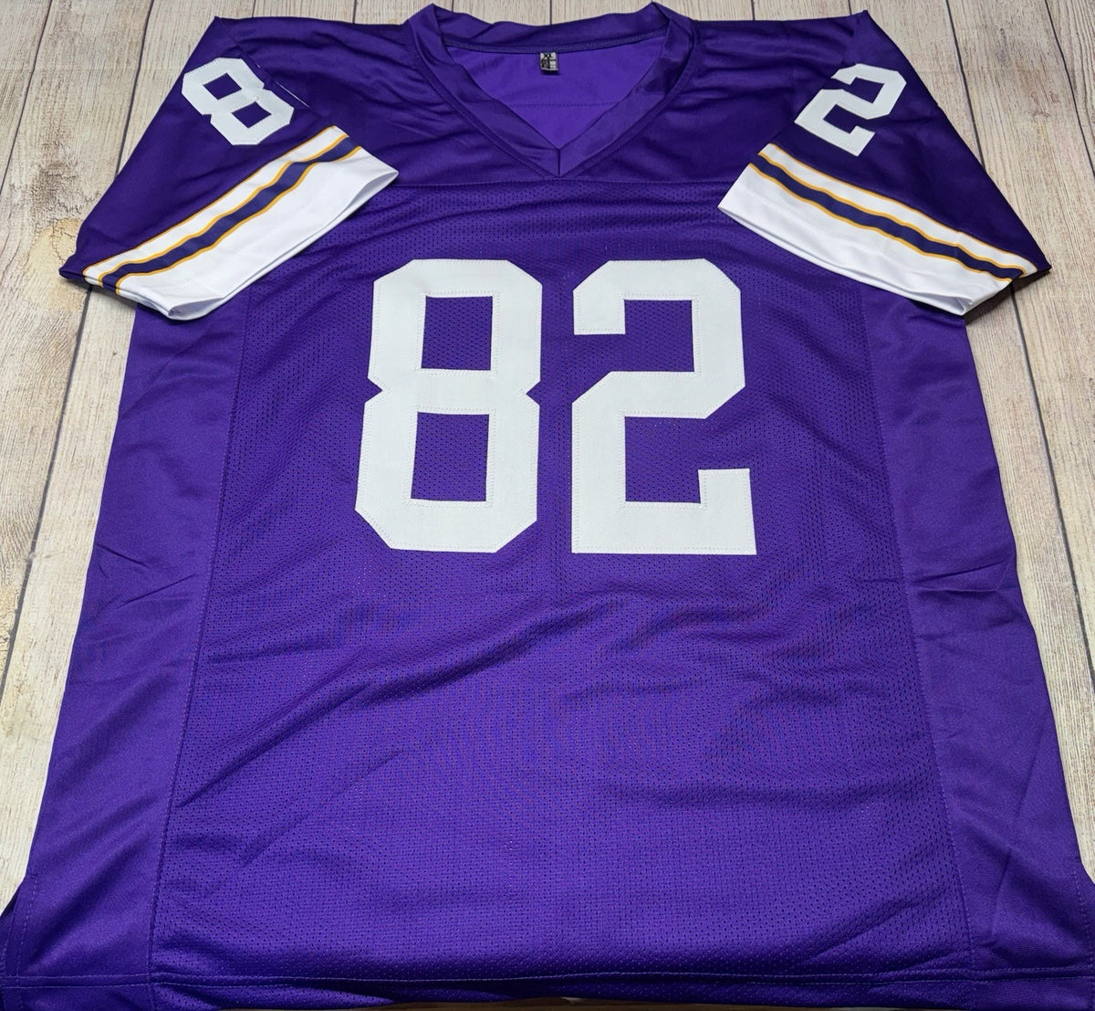 JSA certificate of authenticity for Qadry Ismail autographed Vikings jersey