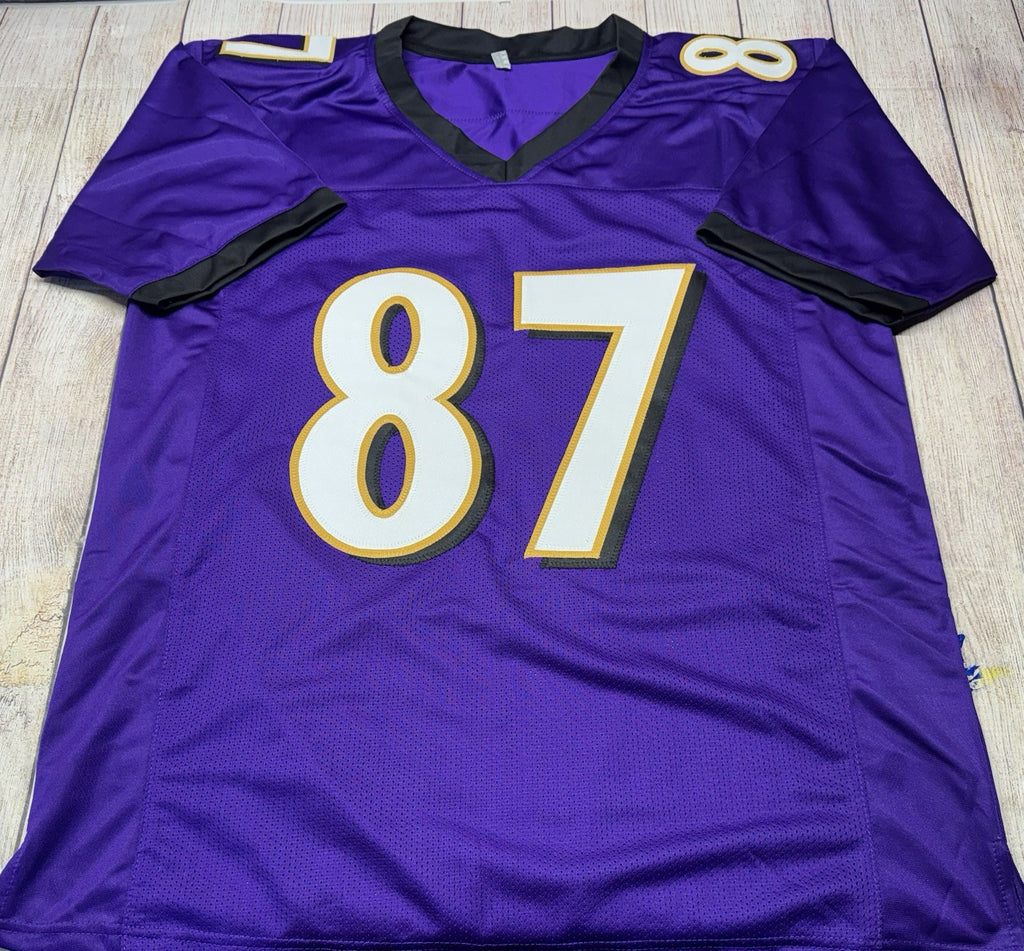 JSA certificate of authenticity for Qadry Ismail autographed Ravens jersey