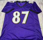 JSA certificate of authenticity for Qadry Ismail autographed Ravens jersey