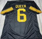 Patrick Queen autographed Pittsburgh Steelers Color Rush custom jersey with JSA COA