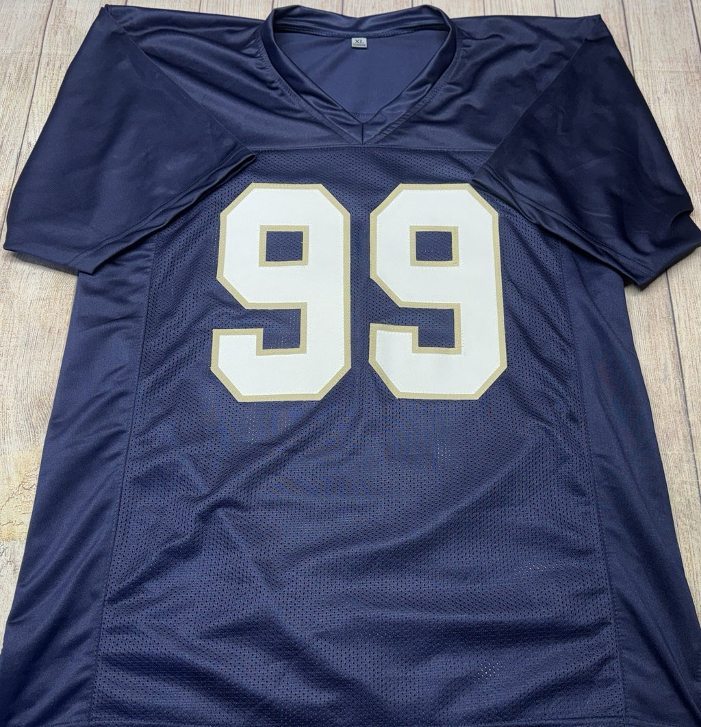 JSA certificate of authenticity for Rylie Mills autographed Notre Dame jersey