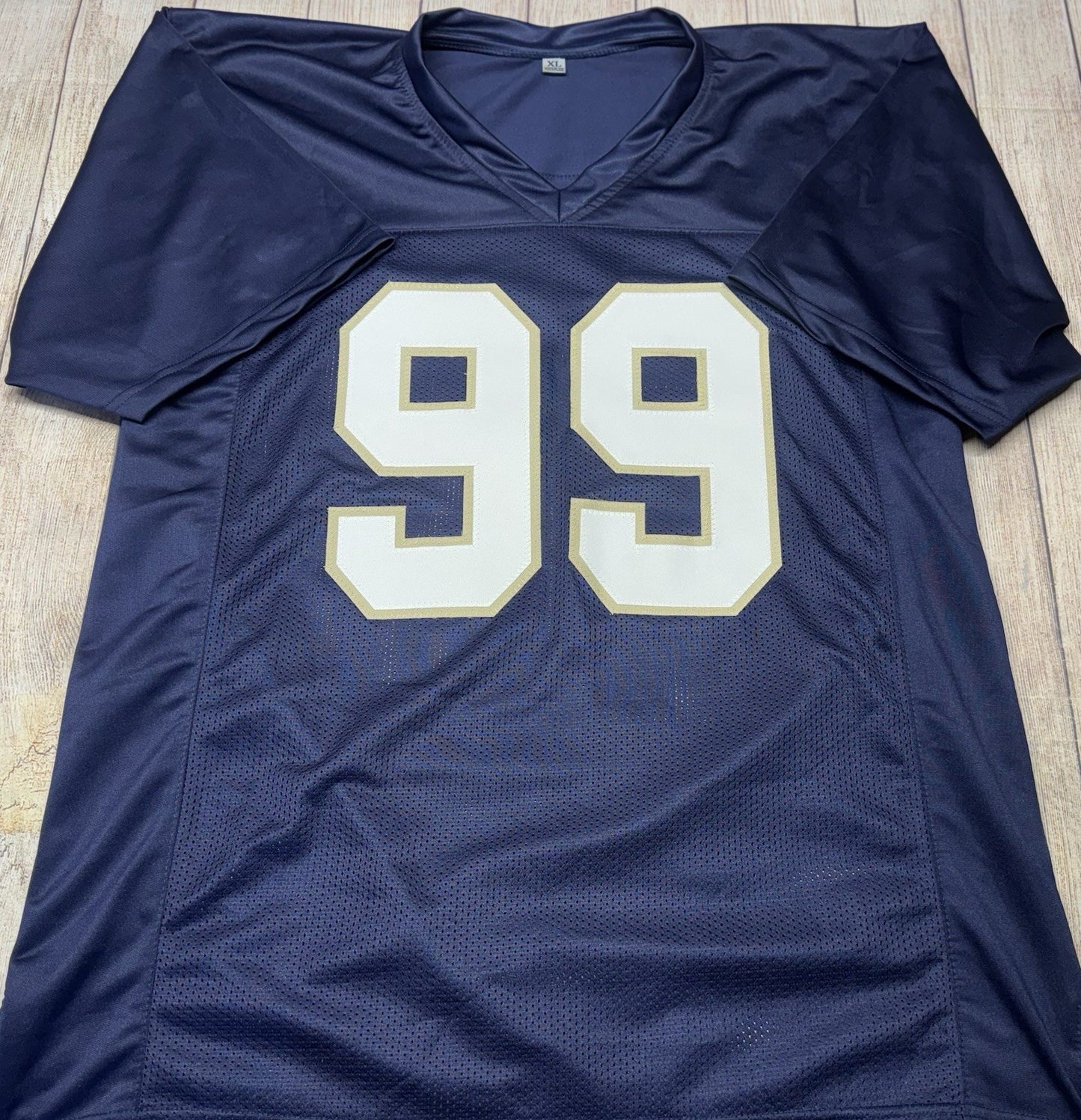 JSA certificate of authenticity for Rylie Mills autographed Notre Dame jersey