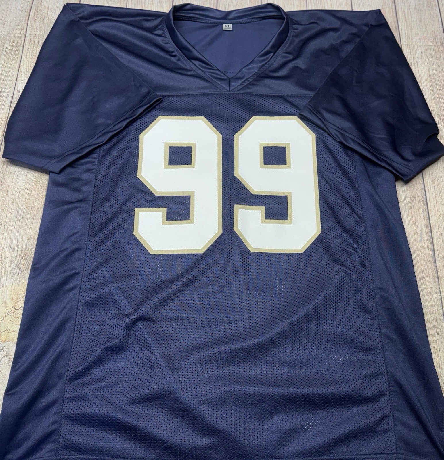 JSA certificate of authenticity for Rylie Mills autographed Notre Dame jersey