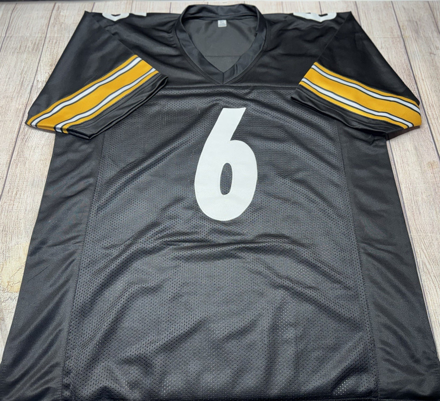 PITTSBURGH STEELERS PATRICK QUEEN SIGNED CUSTOM BLACK JERSEY   JSA COA!!!!