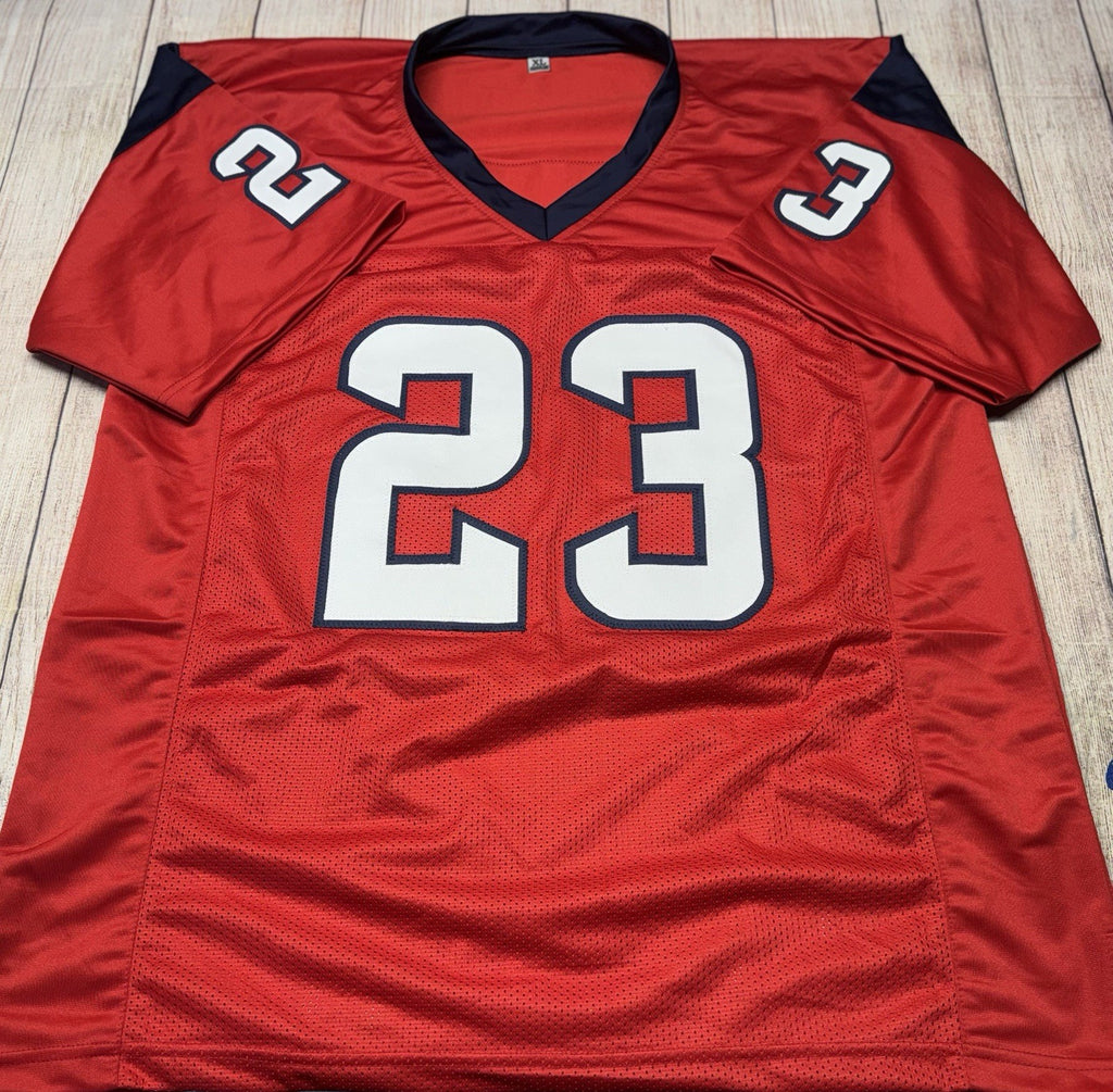 JSA certificate of authenticity for Jaylen Reed autographed Texans jersey