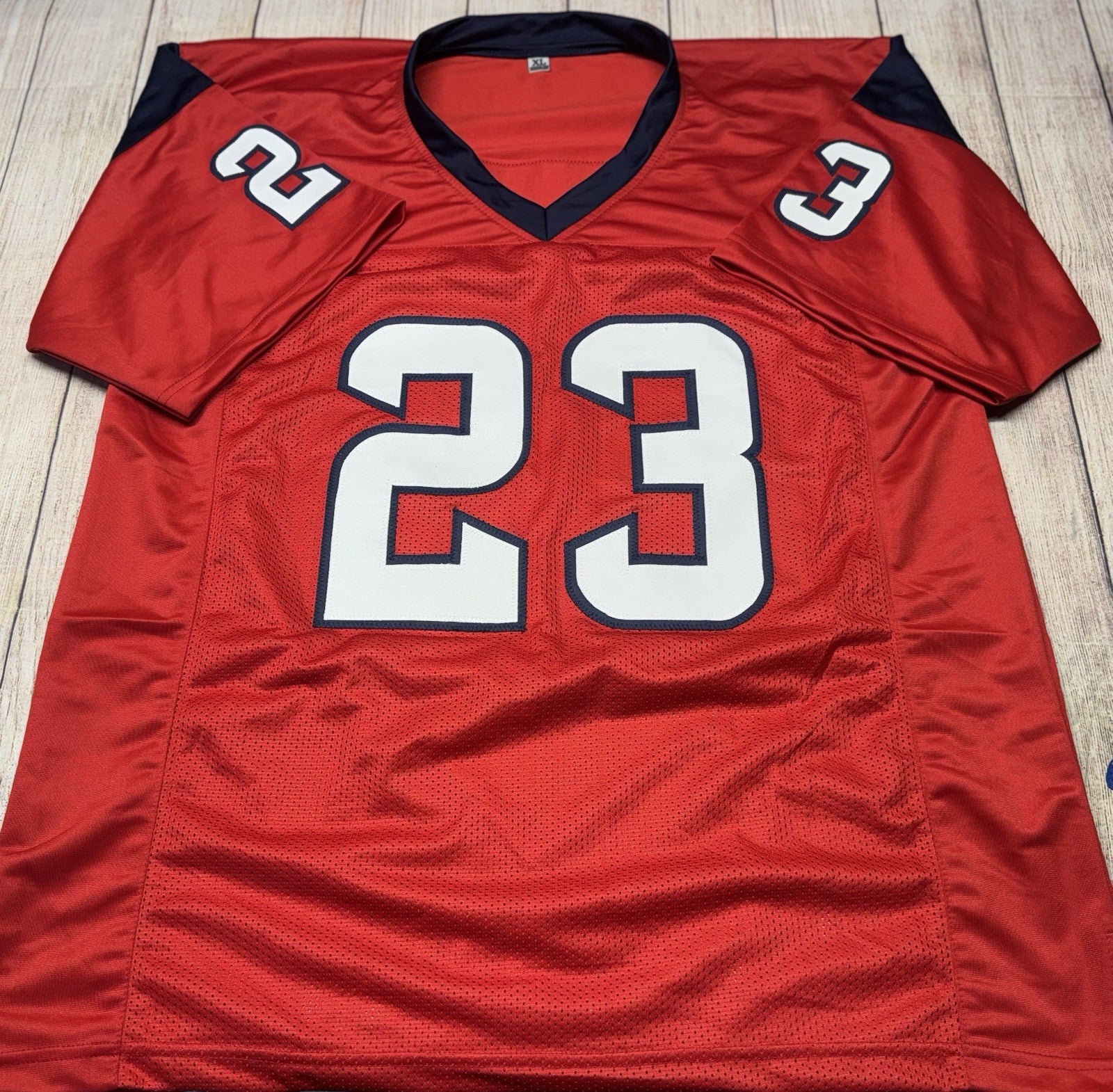 JSA certificate of authenticity for Jaylen Reed autographed Texans jersey