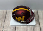 Jaylin Lane Speed Autographed Washington Commanders Mini Helmet – Beckett COA