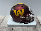 Jaylin Lane Speed Autographed Washington Commanders Mini Helmet – Beckett COA