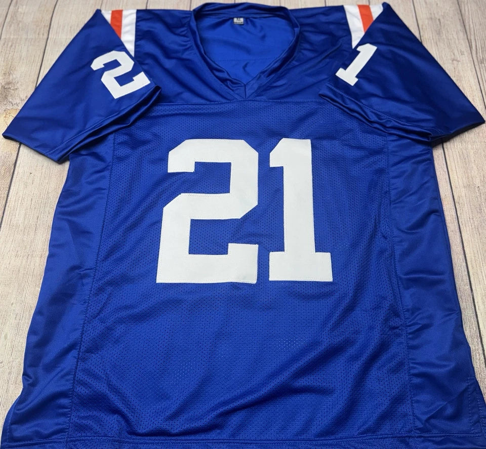 FLORIDA GATORS DESMOND WATSON SIGNED BLUE CUSTOM JERSEY BECKETT COA!!!