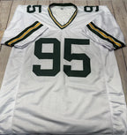 Devonte Wyatt Autographed Green Bay Packers White Custom Jersey – Beckett COA