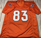 Virginia Tech Hokies Jaylin Lane Autographed Orange Custom Jersey – Beckett COA