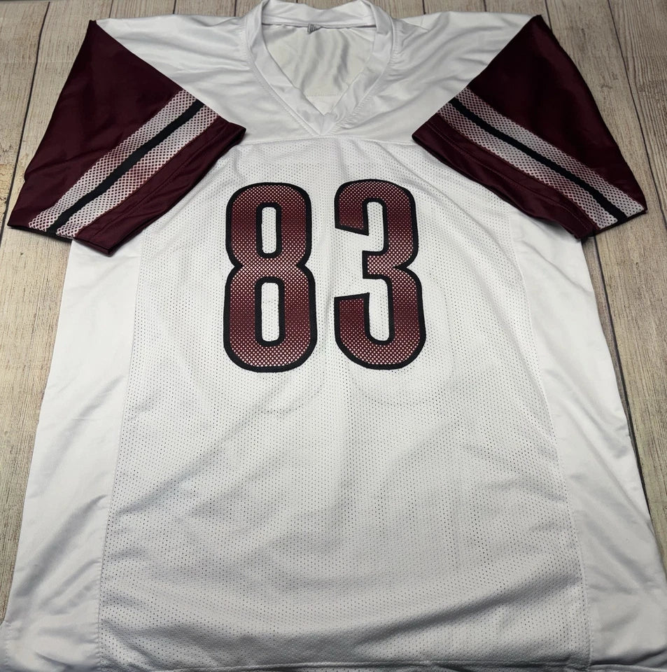 WASHINGTON COMMANDERS JAYLIN LANE SIGNED WHITE CUSTOM JERSEY BECKETT COA!!